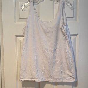 White Sleeveless Women's Top